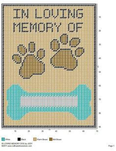 In Loving Memory Bone Wolves Drawing, Canvas Placemats, Dog Patterns, Pet Projects, Plastic Canvas Stitches, Bead Loom Pattern, Plastic Canvas Tissue Boxes, Canvas Wall Hanging, Plastic Canvas Christmas