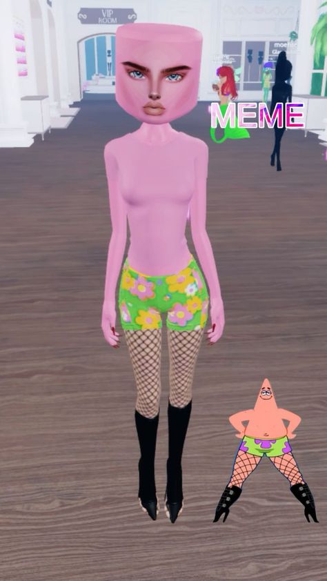 Meme Dress To Impress Theme Game, Fear Inside Out Dress To Impress, Patrick Dress To Impress, Dress To Impress Memes Funny, Meme Outfit Ideas Dress To Impress, Meme Dress To Impress Ideas, Funny Dress To Impress Outfits, Funny Dress To Impress, Dress To Impress Valentines Heartbreak