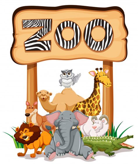 Entrance Drawing, Zoo Sign, Zoo Clipart, Zoo Entrance, Zoo Drawing, Zoo Art, Zoo Theme, Animal Lion, Monkey Stuffed Animal