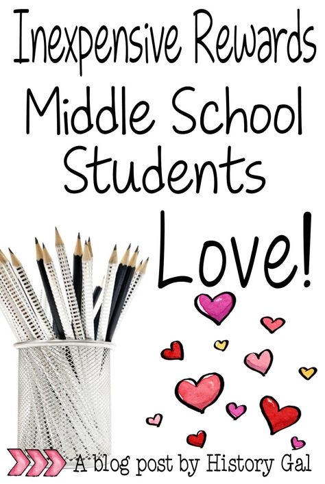 Ten inexpensive rewards for your middle school class. #byhistorygal #teachingtips #teachingmiddleschool Middle School Rewards, Middle School Classroom Management, Middle School Counseling, Student Rewards, Substitute Teaching, Middle School Reading, School Management, Middle School Classroom, Middle School Teachers