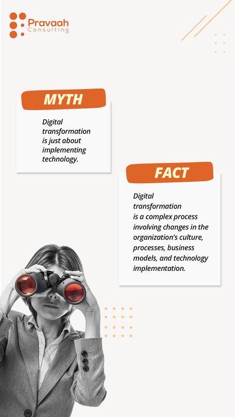 Debunking common myths associated with digital transformation. Myth Or Fact Instagram Story, Myth Fact Creative Ads, Myth Fact, Healthcare Ads, Marketing Ads, Social Media Content Planner, Email Template Design, First Youtube Video Ideas, Motion Design Video