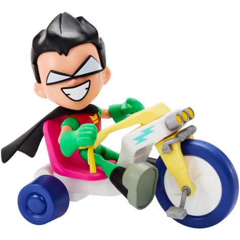 Free 2-day shipping on qualified orders over $35. Buy Teen Titans Go! to the Movies Robin & Time Cycle Figure & Vehicle at Walmart.com Teen Titans Go Toys, Teen Titans Go Movie, Teen Titans Go, Save The World, Super Villains, About Time Movie, Super Heroes, Teen Titans, Anime Figures