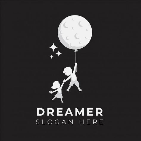 Dream Logo Design Ideas, Dream Logo Design, Childrens Logo, Kindergarten Logo, Baby Logo Design, Toys Logo, Logo Design Illustration, Dream Logo, Beach Logo