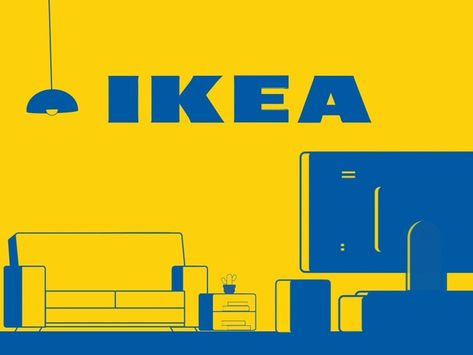 My 4 favorite items from Ikea. These items work in any space with any budget, all while looking fabulous (some with a little extra help). Ikea Illustration, Ikea Poster, Ikea Logo, Ikea Ad, Atlas Design, Motion Graphics Logo, Ikea Ideas, Motion Logo, Logo Generator