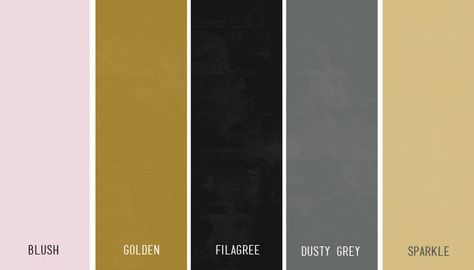 Gold and vintage-inspired color palettes create detailing-decor ideas perfectly fit for an art deco or "Gatsby" inspired wedding theme! Hollywood Glam Color Palette, The Great Gatsby Color Palette, 20s Color Palette, Roaring 20s Color Palette, Great Gatsby Color Palette, Gatsby Color Palette, Old Hollywood Color Palette, 20s Moodboard, Glam Color Palette