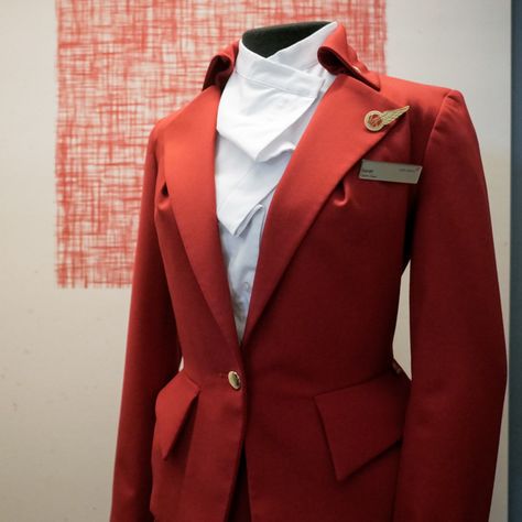 Virgin Atlantic, 2014 // Vivienne Westwood Virgin Atlantic Uniform, Virgin Atlantic Cabin Crew Aesthetic, Virgin Atlantic Cabin Crew, Crew Aesthetic, Airline Cabin Crew, Airline Uniforms, San Francisco International Airport, Airline Pilot, Florida Life