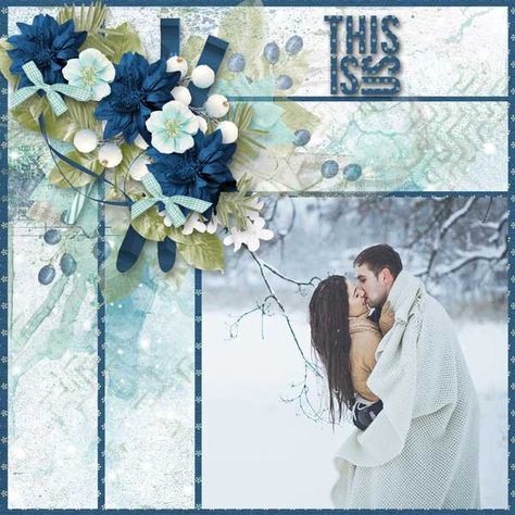 Wedding Scrapbook Pages, Wedding Scrapbooking Layouts, Scrapbook Design Layout, Beautiful Scrapbook Layouts, Scrapbook Pictures, Baby Scrapbook Pages, Scrapbook Flowers, Simple Scrapbook, Scrapbook Layout Sketches