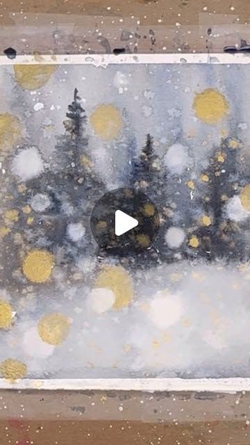 1,290 likes, 4 comments - ellencrimitrent on December 15, 2023: "The magic of using the Bokeh watercolor effect is so much fun! Check this technique out on my YouTube today ( link in comments) it’s super easy & fun to do! Happy painting! . . . . , , . . #watercolor #watercolorpainting #watercolorbokeh #bokeh #christmascard #artoftheday #carveouttimeforart #watercolorartist". Bokeh Watercolor, Happy New Year Watercolor, Happy Painting, Bokeh Background, Watercolor Paintings Easy, Happy Paintings, Watercolor Effects, Illustrators On Instagram, Painting Watercolor