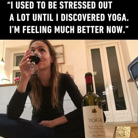 This Instagram Shares Painfully Funny Memes For Days When You Just Can't Laugh (40 Pics) Wine Jokes, Yoga Quotes Funny, 5am Club, Work Memes, Wine Humor, Yoga Quotes, Fitness Transformation, Bukowski, Work Humor