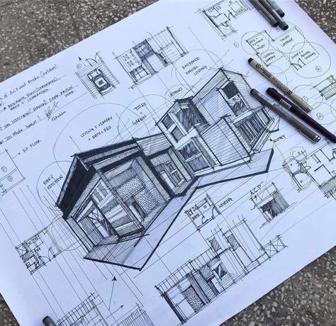 Arhitecture Draw Aesthetic, Architecture Aesthetic Drawing, Perspective Architecture Drawing, Arhitecture Draw, Interior Architecture Sketch, Architecture Blueprints, Architecture Drawing Sketchbooks, Perspective Drawing Architecture, Architecture Drawing Plan