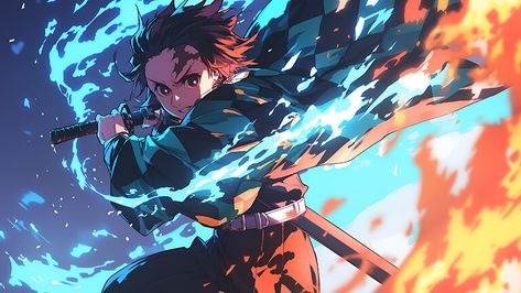 Stunning 4K Desktop Wallpapers - Free & HD Full Screen 1080p Anime Wallpaper Full Screen For Pc, Demon Slayer Wallpaper For Desktop, Demon Slayer Laptop Wallpaper Hd 4k, Tanjiro Pc Wallpaper, Demon Slayer Computer Wallpaper Hd, Tanjiro Kamado Desktop Wallpaper, Animated Wallpaper For Pc, 4k Wallpapers For Pc, 1080p Anime Wallpaper