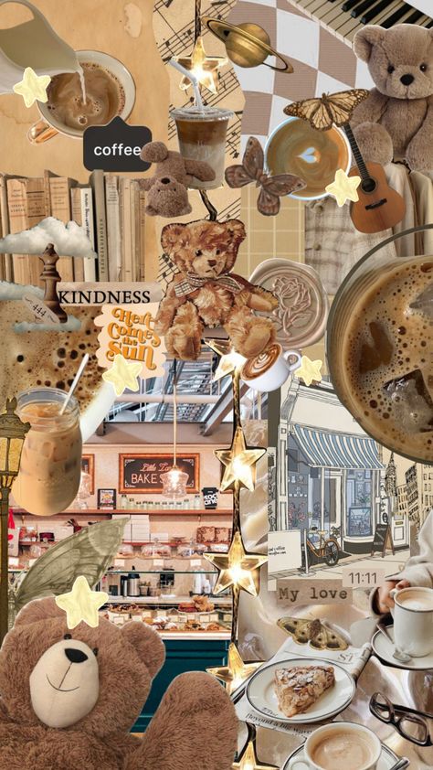 Coffee theme ☕️ #moodboard #vintage #aesthetic #collage #cute #coffee Coffee Collage Aesthetic, Cafe Collage, Coffee Collage, Collages Aesthetic Vintage, Coffee Theme, Cream Tea, Aesthetic Coffee, Aesthetic Vintage, Aesthetic Collage