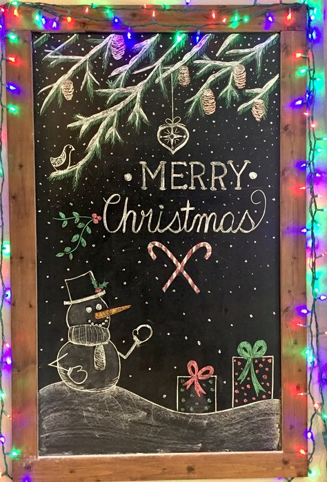 Christmas chalkboard 2017 Christmas Chalk Bored Ideas, Chalkboard Christmas Art, Cute Christmas Chalkboard Ideas, Christmas Chalkboard Ideas Easy, Chalkboard Christmas Ideas, Christmas White Board Ideas, Christmas Blackboard Ideas, Christmas Chalkboard Art Ideas Easy, Chalkboard Art Christmas