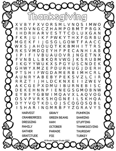 Need a quick and festive activity for your students this Thanksgiving? Grab these free Thanksgiving word search printables to make learning fun and meaningful. Save this pin now for easy access to these educational resources! Kids Thanksgiving Worksheets, Thanksgiving Worksheets Elementary, Thanksgiving Seek And Find, Thanksgiving Activity Printables Free, Thanksgiving Activities For Students, Kids Activities For Thanksgiving, Thanksgiving Activities Printable, Easy Thanksgiving Activities For Kids, Free Thanksgiving Worksheets