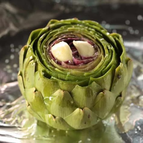 How to Roast Whole Artichokes - Pinch My Salt Oven Baked Artichoke, How To Cook Artichoke In Oven, Roasted Artichokes, Light Dishes, Baked Artichoke, Veggie Dinners, Vegetarian Eating, Roasted Artichoke, Artichoke Recipes