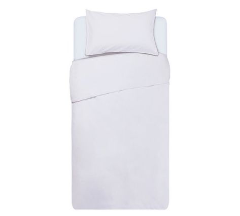 http://www.argos.co.uk/product/6228271 White Bedding Set, White Bed Set, Red Duvet Cover, Single Duvet Cover, Super White, Duvet Bedding Sets, Duvet Bedding, White Bedding, Diy Bed