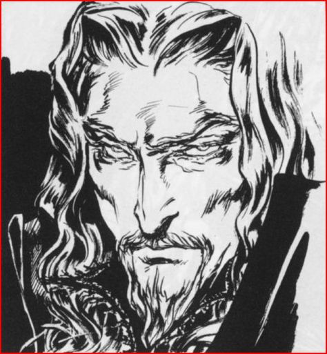 Ayami Kojima, Castlevania Dracula, Castlevania Netflix, Castlevania Anime, Vampire Art, Arte Fantasy, Ink Illustrations, Facial Hair, Dracula