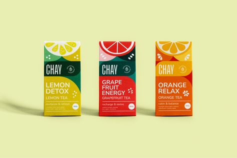 Pineapple Packaging, Fruit Detox, Grapefruit Tea, Tea Packaging Design, Fruit Packaging, Orange Tea, Tea Brands, Lemon Tea, Soap Packaging