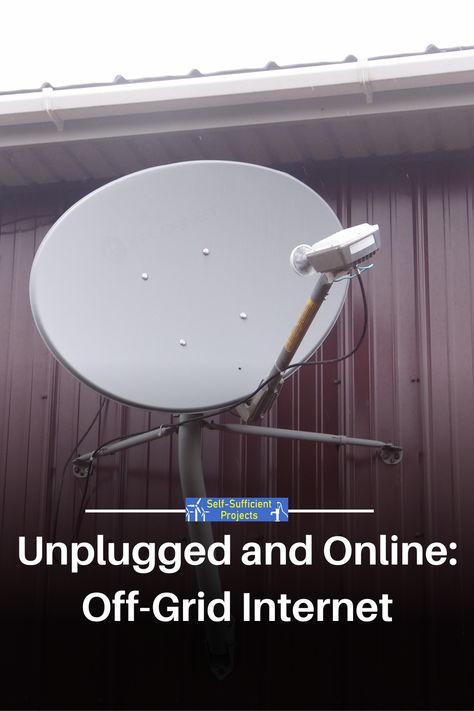 For you folks who wish to move off the grid but worry about how to stay connected to the internet, there are many ways to do it. In this day and age, it doesn’t much matter where on the planet you live, there is likely some means of getting internet. Off Grid Internet, Spinning Circle, Off Grid Homestead, Voip Phone, Satellite Dish, Unlimited Data, Self Sufficient, Phone Service, Paying Bills