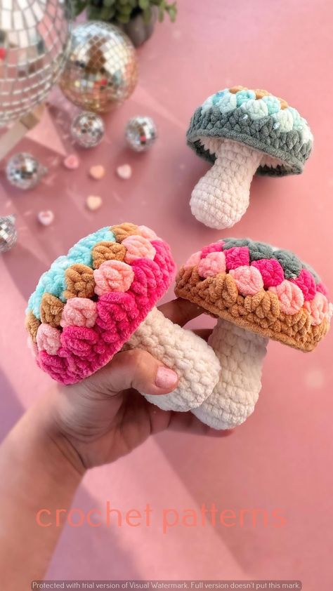 Whimsical Woodland Wonders: 10 Crochet Mushroom Patterns Cottagecore Crochet Pattern Free, Cottagecore Crochet Pattern, Crochet Whimsical, Woodland Crochet, Mushroom Patterns, Random Crochet, Whimsical Crochet, Interesting Crochet, Hand Knit Toys