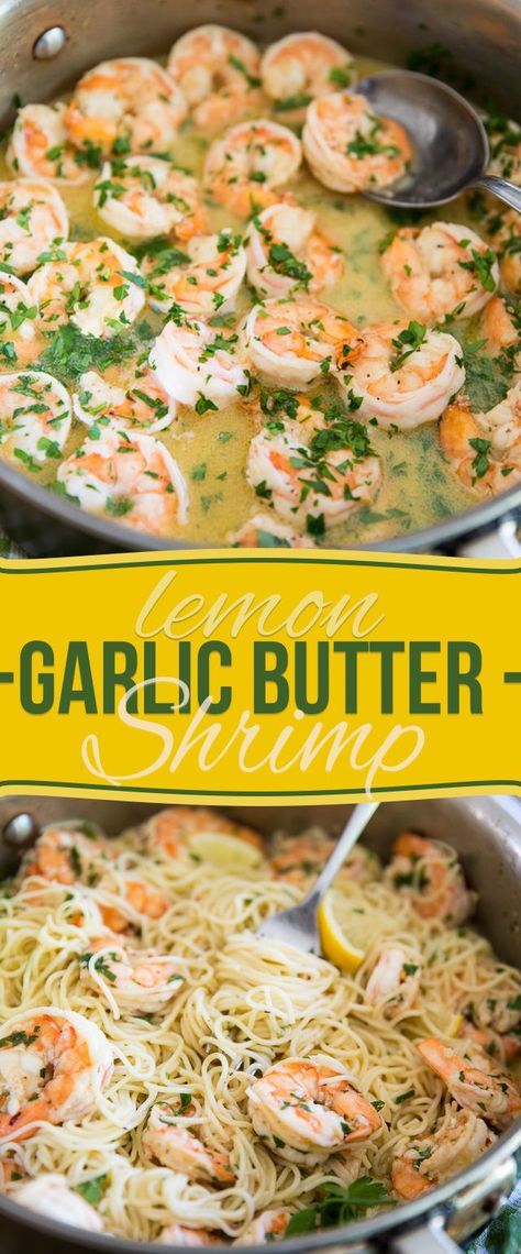 Lemon Shrimp, Garlic Butter Salmon, Pasta Rice, Shrimp Dinner, Butter Pasta, Butter Shrimp, Lemon Pasta, Shrimp Pasta Recipes, Shrimp Dishes