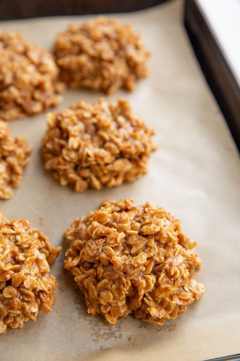 5-Ingredient Almond Butter No-Bake Oatmeal Cookies - The Roasted Root Almond Butter Treats, No Bake Cookies Almond Butter, No Bake Almond Butter Bars, Almond Butter Cookie Dough, No Bake Cookies With Almond Butter, What To Eat With Almond Butter, Almond Butter No Bake Cookies, No Butter Baking Recipes, Almond Butter Dessert Recipes