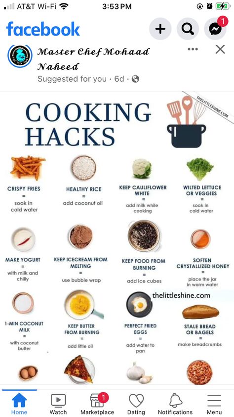 Cooking Mistakes, Cooking Basics For Beginners, Food Basics, Beginner Cooking, Kitchen Tips And Tricks, Cooking Tips And Tricks, Cooking Hacks, How To Cook, Culinary Basics