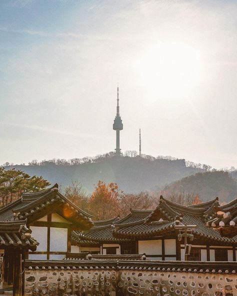 Korea Store, South Korea Landscape, Welcome To Korea, Korea Landscape, Hanok Village, Blessed Wednesday, Seoul South Korea, Korea Fashion, South Korea