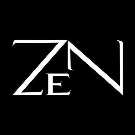 Zen David Bowie Album Covers, Zen Logo, Maruti Zen, Typography Packaging, Zen Moments, Zen Buddhism, Environmental Graphics, Art Basel, New Logo