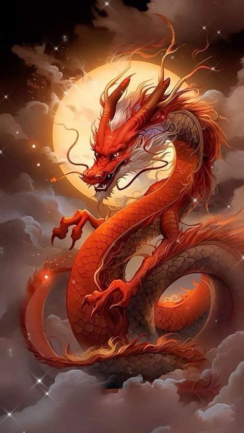 Islam Anime, Dragon Tattoo Outline, Hijab Anime, Chinese Dragon Art, Dragon Wallpaper Iphone, Tiger Dragon, Girl Mirror, Snake Wallpaper, Mythical Creatures Fantasy