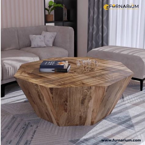 Add a touch of sophistication to your space with our exquisite Octagon Shape Wood Coffee Table crafted from premium solid wood. 🌳✨Transform your living room into a cozy retreat where style meets function with this elegant coffee table. Whether you're hosting gatherings or enjoying a quiet evening in, this piece is sure to enhance your home decor. 💫 #luxuryhome #solidwood #coffeetablestyle #coffeetime #ShopNow #octagonshapetable #ModernLiving #QualityFurniture #solidwoodfurniture #OctagonCoff... Living Room Bar Cabinet, Wood Folding Chair, Elegant Coffee Table, Luxury Coffee Table, Quiet Evening, Elements Design, Solid Wood Sideboard, Living Room Bar, Octagon Shape