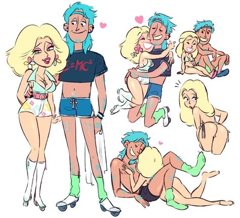 Rick X Diane, Rick And Diane, Diane Sanchez, Rick And Morty Comic, Rick I Morty, Rick And Morty Characters, Online Comics, Arte Sketchbook, Dessin Adorable