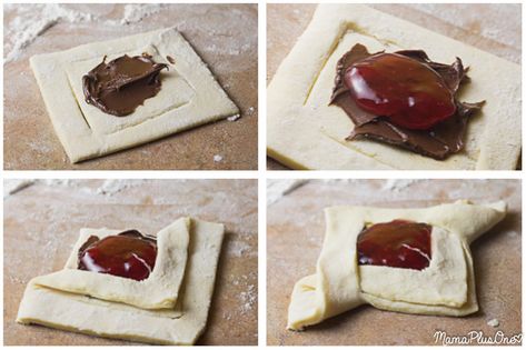 Pastry Folding, Bbq Breakfast, Puff Pastry Ideas, Puffed Pastry, Pastry Ideas, Folding Ideas, Pastry Tart, Baking Sweets, Puff Pastry