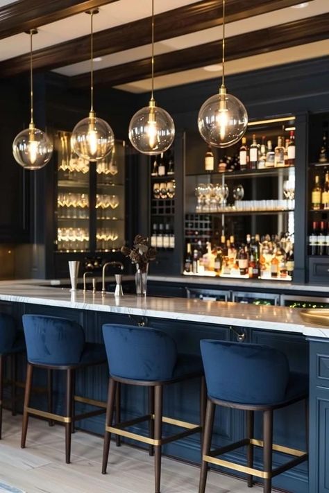 Small Bar Lounge Room Ideas, Loft Bar Ideas, Bar Lights Ideas, Home Bar Lighting Ideas, Bar Renovation Ideas, Modern Bar Ideas For Home, Modern Home Bar Luxury, Modern Home Bar Designs Luxury, Home Bar Lounge Room Ideas