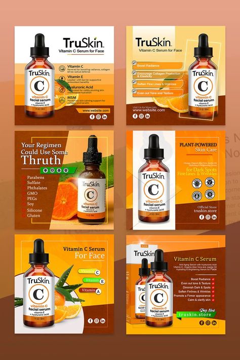 creative and modern premium quality Instagram post design kit for skincare product promotion in social media Bio Food, Instagram Post Design, Digital Advertising Design, Creative Aesthetic, Photoshop Tutorial Photo Editing, Graphic Design Brochure, Product Promotion, Photoshop Design Ideas, Social Media Advertising Design