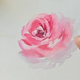 Joly Poa on Instagram: "Happy Weekend! Here's a loose floral video for you! 💛 I'm putting on my mommy hat this weekend until Tuesday for my son's birthday 🤪 You can find all my watercolor classes on Skillshare. Link in bio for a 1month free access (new students) #watercolor #watercolorfloral #botanicalart" Floral Video, Loose Florals, Rose Artwork, Son's Birthday, Watercolor Flowers Tutorial, Sketchbook Illustration, Watercolor Tutorial, Flowers Tutorial, Watercolour Flowers