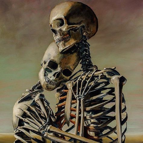 Skeleton Artwork, Skeleton Love, Skeleton Drawings, Skeleton Art, A Skeleton, Creepy Art, Anatomy Art, Art Website, Skull Art