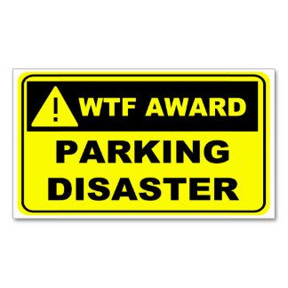 Bad Parking Note Card for Bad Drivers Business Card Templates Zombie Sayings, Bad Parking Notes, Parking Notes, Bad Parking, Parking Tickets, Bad Drivers, Funny Note, Business Card Templates, When Im Bored