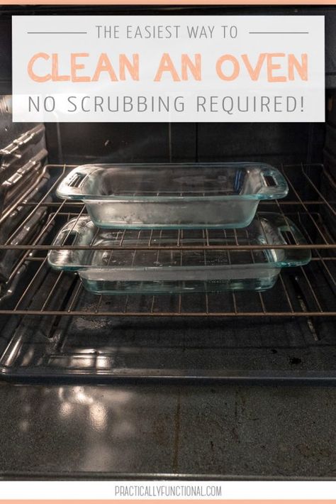 Oven Cleaner Diy, Clean An Oven, Oven Cleaning Hacks, Cleaning Oven, Oven Cleaner, Cleaner Recipes, Diy Home Cleaning, Deep Cleaning Tips, Homemade Cleaning Products