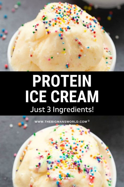 Frozen Protein Pudding, Ice Cream With Protein Shake, Protein Shake Ice Cream Recipe, Protein Ice Cream Without Ninja Creami, Whey Protein Ice Cream Recipes, Cool Whip Protein Ice Cream, Low Carb Protein Ice Cream, Home Made Protein Ice Cream, Ninja Creami Deluxe Recipes Healthy