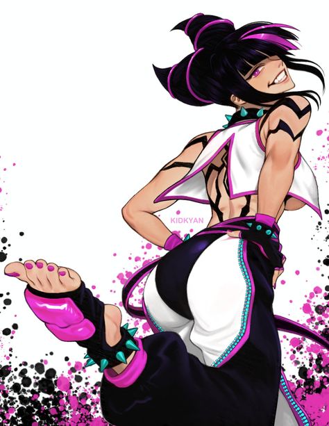 kidkyan on Twitter: "👣 this is painted during the live drawing yesterday https://t.co/7uzO0bUSTC" / Twitter Juri X Chun Li, Juri Street Fighter Fanart, Juri Fanart, Juri Street Fighter Art, Juri Han Icon, Female Poses Reference, Street Fighter Juri, Street Fighter Wallpaper, Street Fighter 1