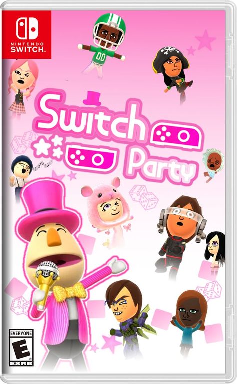 Switch Party, Wii Party, Valentines Wallpaper Iphone, Wii U Games, Splatoon 2 Art, Party Box, Valentines Wallpaper, Nintendo Switch Games, Party In A Box