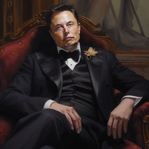 Elon Musk in a Tuxedo Aesthetic Businessman in Formal Wear Art Tuxedo Fashion Art Collection Elon Musk Canvas Print Elon Musk Aesthetic, Tuxedo Aesthetic, Tuxedo Fashion, Elon Musk, Figurative Art, Formal Wear, Aesthetic Art, Business Man, Fashion Art