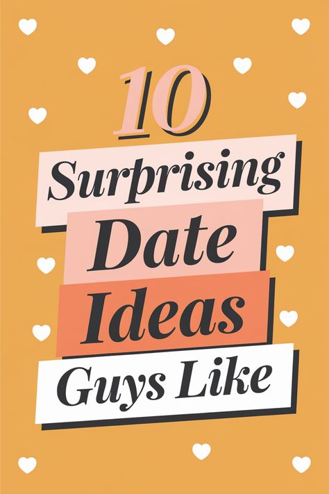 Looking for unique date ideas that guys will love? Check out these 10 surprising date ideas that are sure to impress him! From trying a new outdoor activity together to cooking a special meal at home, these fun and creative date ideas will keep things exciting in your relationship. Whether you're looking to plan the perfect anniversary celebration or just want to spice up your regular date nights, these suggestions are guaranteed to make for a memorable time together. Date Ideas For Him Surprise, Romantic Date Night Ideas For Him, Date Night Anniversary Ideas, Birthday Date Ideas For Him At Home, 3 Year Anniversary Date Ideas, Couple Night Ideas At Home Dates, Fun Easy Date Night Ideas, Mystery Date Ideas, Couple Night Ideas