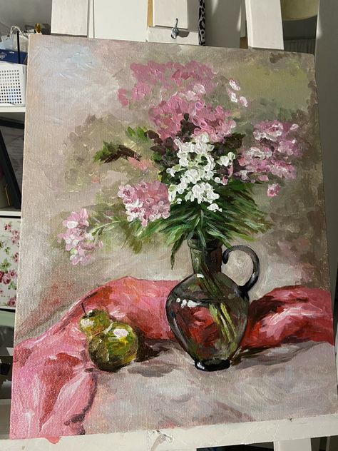 Piskel Art, Oil Pastel Art, Painting Ideas On Canvas, Arte Inspo, Flower Art Painting, Art Inspiration Painting, Dreamy Art, Pastel Art, Painting Art Projects