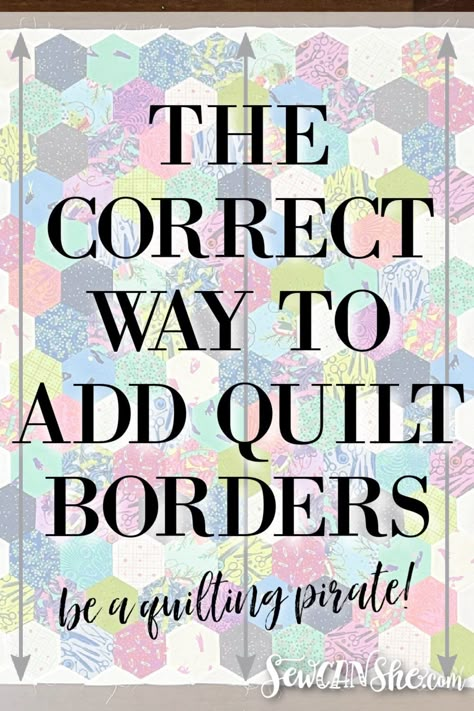 How to Add Quilt Borders - the Correct Way! Patchwork Quilts Patterns, Free Quilt Patterns Printables, Free Sewing Patterns For Beginners, Sewing Patterns For Beginners, Charm Square Quilt, Panel Quilt Patterns, Quilt Borders, Basic Quilt, Quilts Patterns