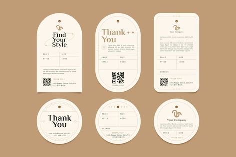 Hang Tag Template, Tag Mockup, Hang Tag Design, Table Tags, Tag Template, Tag Design, Sticker Collection, Sticker Pack, Hang Tags