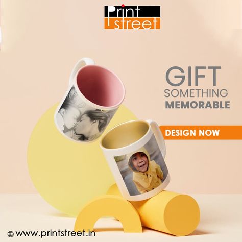 Print your memories on beautiful mugs or you can gift this wonderful mugs with memories on it. Print street helps you to print your creative thoughts, memories, pictures on your mugs. Design now!! Visit: www.prinstreet.in #PrintStreet #DesignYourOwnGifts #customizeMugs #Creativity #PrintYourCreativity #OrderNow #DesigneMugs #PrintedProducts #BestGifts #Gifts Memories Pictures, Business Promotional Gifts, Sublimation Gifts, Beautiful Mugs, Creative Thoughts, Flyer Design Layout, Mugs Design, Brand Visibility, Real Estates Design