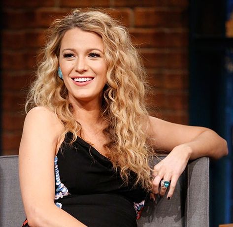 Blake Lively Channels Her Teen Witch Big Sister for an '80s Look | Allure Blake Lively Hair, Perm Curls, Perm Hairstyles, Long Hair Perm, Permed Hair, Perm Hair, Blake Lively Style, Getting A Perm, Crimped Hair