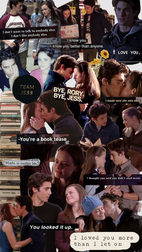 Rory and Jess 😭 #gilmoregirls #teamjess #roryandjess #rory #jess #aesthetic #moodboard #fyp #tv #books #love Jess And Rory Aesthetic, Jess Aesthetic, Rory Aesthetic, Jess And Rory, Rory Jess, Rory And Jess, Aesthetic Moodboard, Collage, Tv